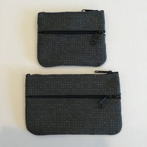 Clutch, Organizer, Small Purse, Knitting Needle Case, Crochet Hook Case, Cross Stitch, Rug Hooking,