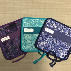 Étui à crochets format voyage, crochet, rangement pour crochet, organisateur de crochet, cadeau pour elle