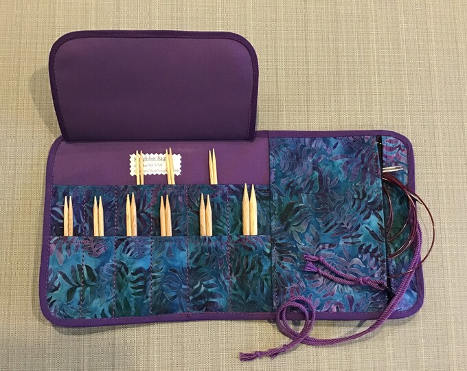 Interchangeable Needle Case, Knitting Needle Organizer, Knitting Needle Storage, Knitting, Gift for Her