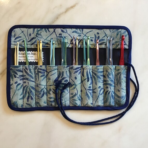 Crochet Hook and Notions Roll Case Organizer