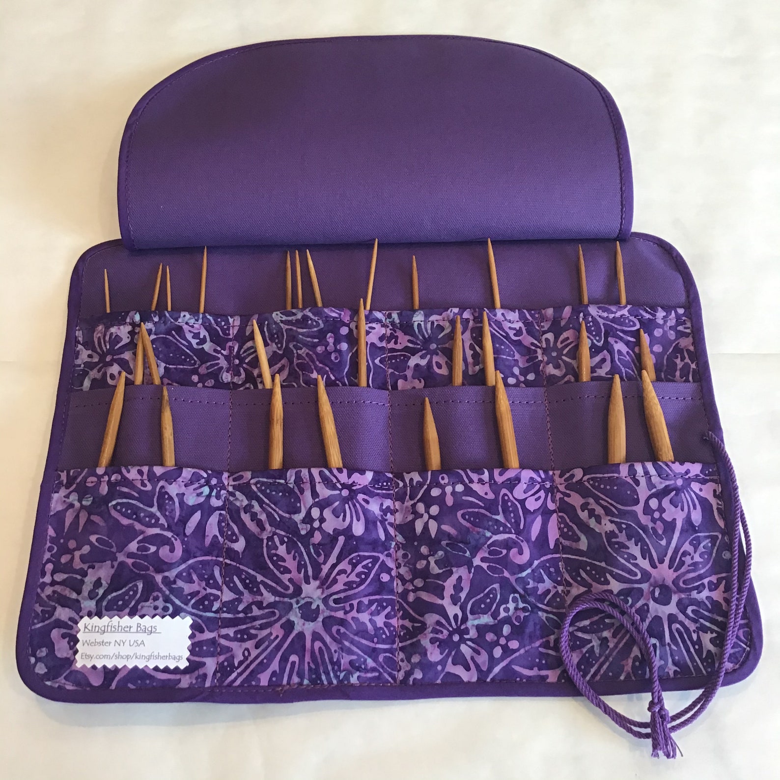 Circular Needle Case Organizer Storage Etsy