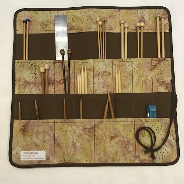 Knitting Needle Case Etsy