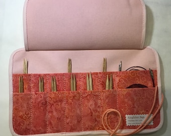 Interchangeable Knitting Needle Case, Knitting, Knitting Organizer Storage, Gift for her