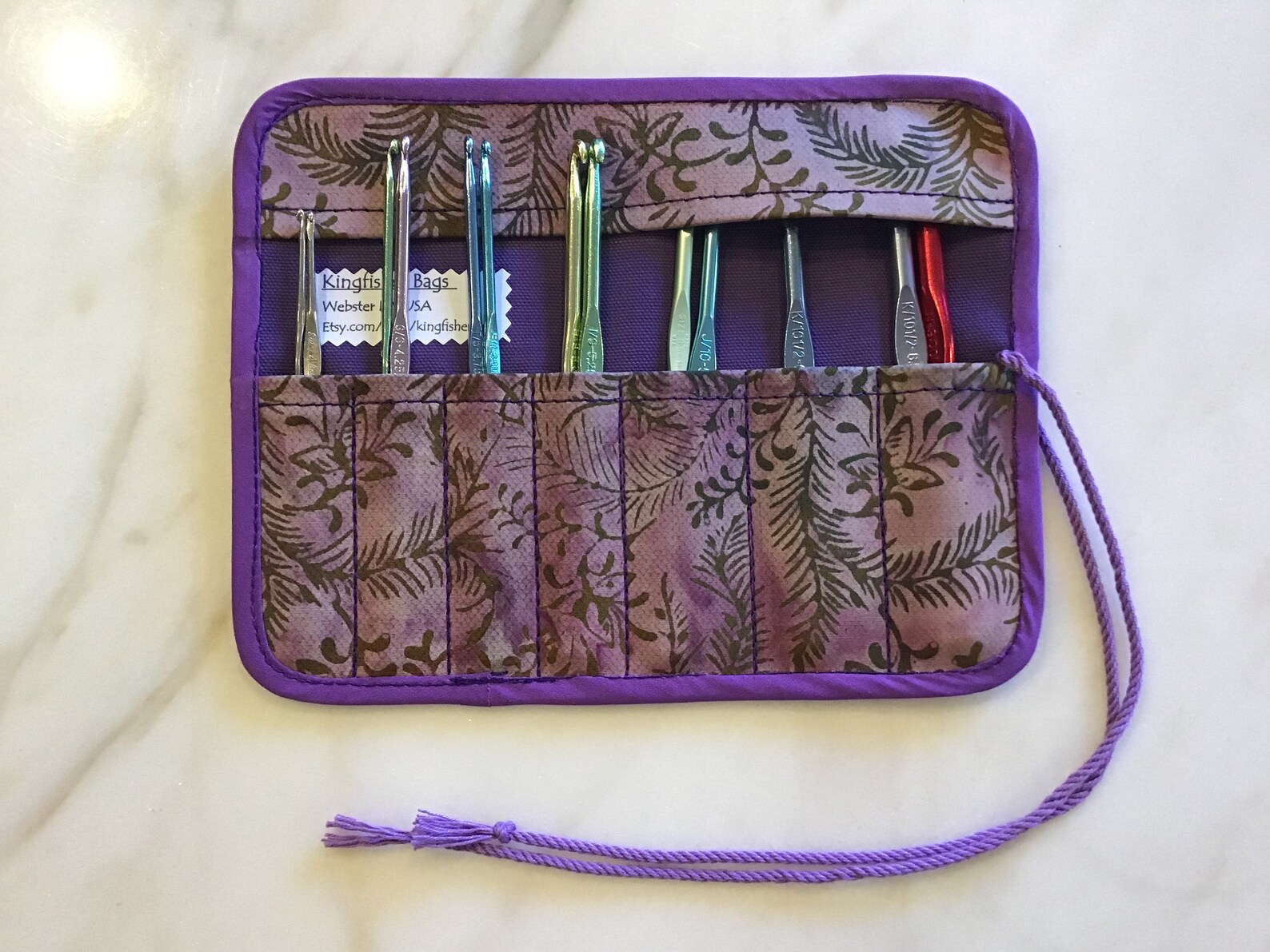 Crochet Hook Case Portable Crochet Needle Case Crochet Hook Organizer | Cyprus
