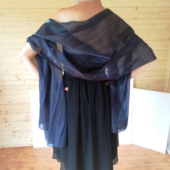 scarf for wedding dress
