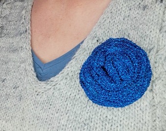 Handmade Crochet Brooch | Delicate and Decorative Pin for Any Outfit