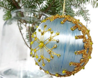 Holiday Baubles for Christmas Tree Decor | Sparkling Christmas Ornament