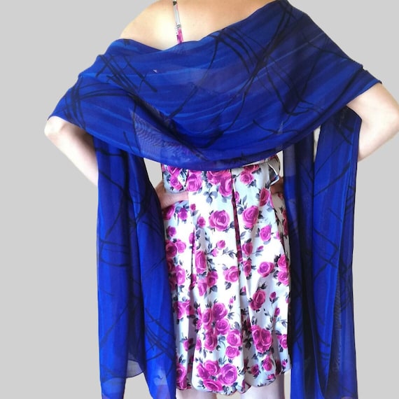 Cornflower Shawl