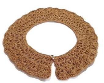 Detachable Crochet Collar in a romantic style