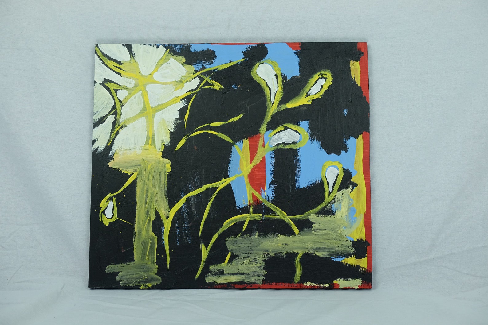 Original acrylic painting on MDF board Etsy