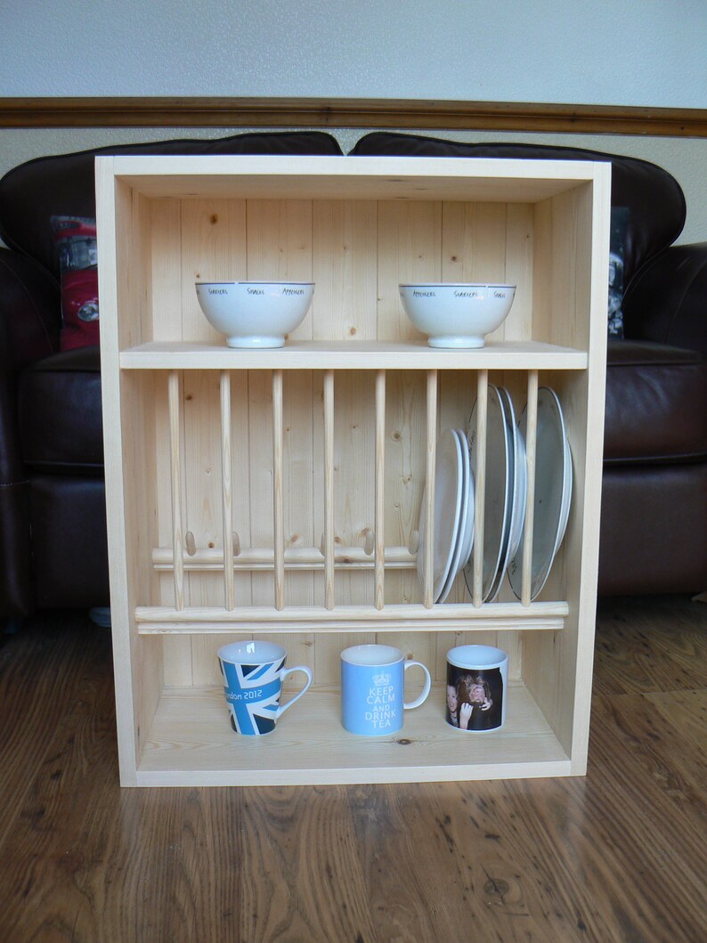 Plate rack Fitted Kitchen design | Etsy