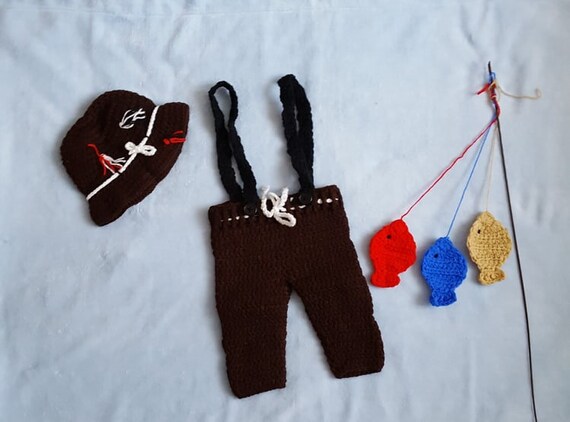 3pcs//sets Newborn Baby Girls Crochet Knit Costume Photo Photography Prop Outfits