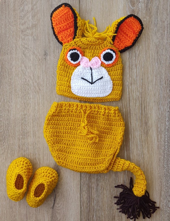 Lion king top outfit baby