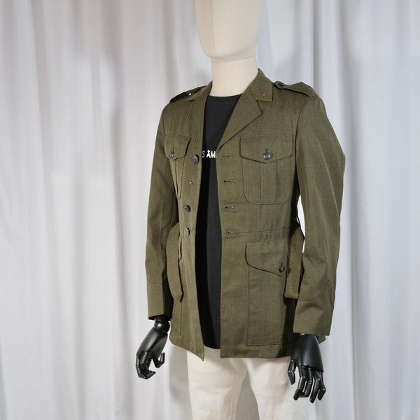 MILITAIRE : Veste cavalier de l'armée américaine USMC / homme taille XS
