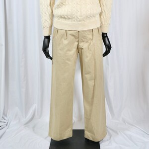 MILITARY : Pants Chino French Army M52 / Beige Twill Canvas / Man