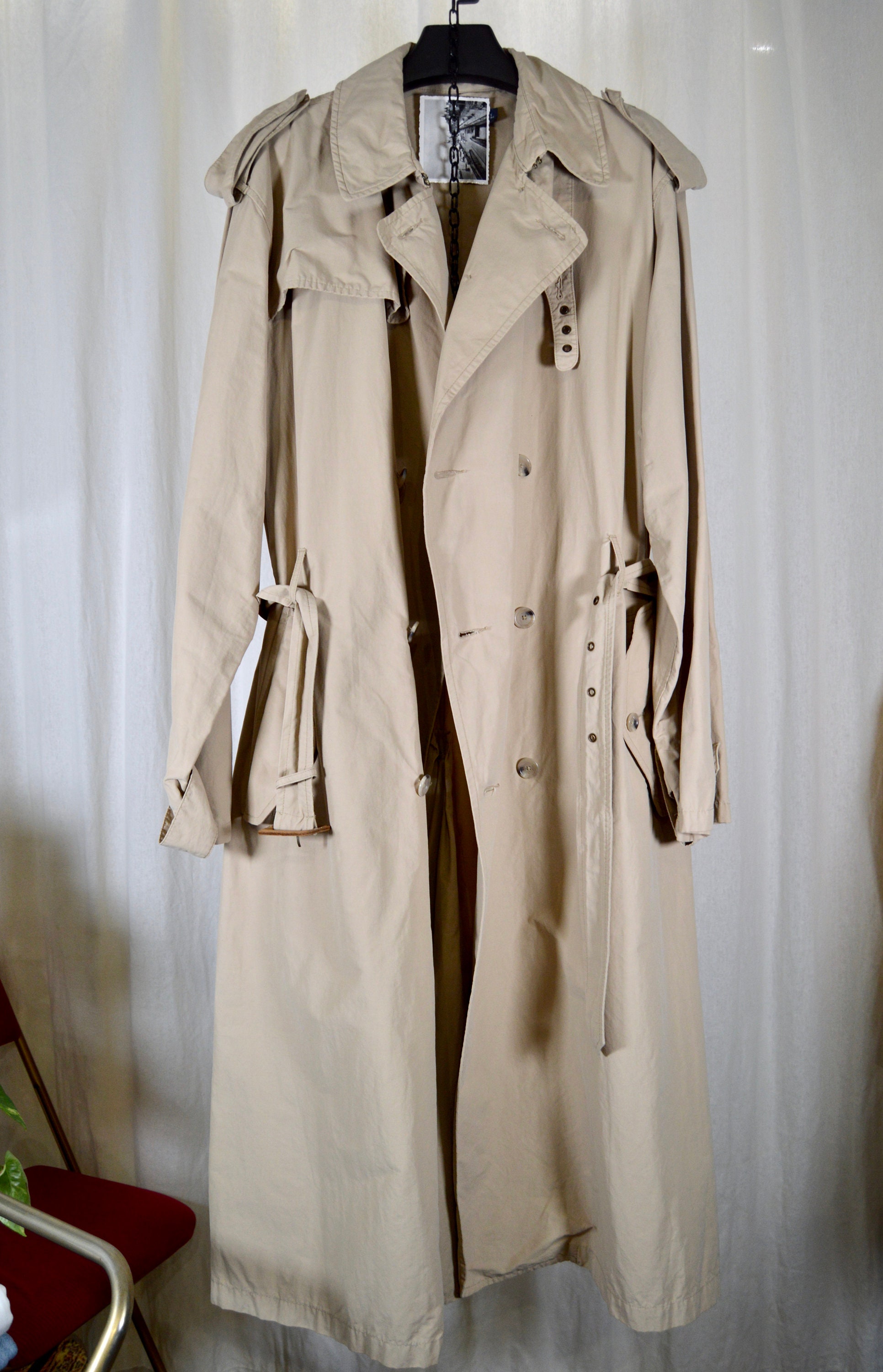 Classic Trench Coat RALPH LAUREN / Man Size L | Etsy