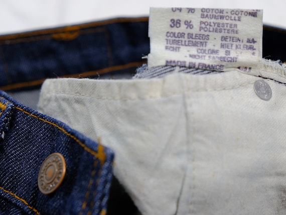 Jeans LEVI'S / Made in France / corte recto / mujer talla - Etsy España