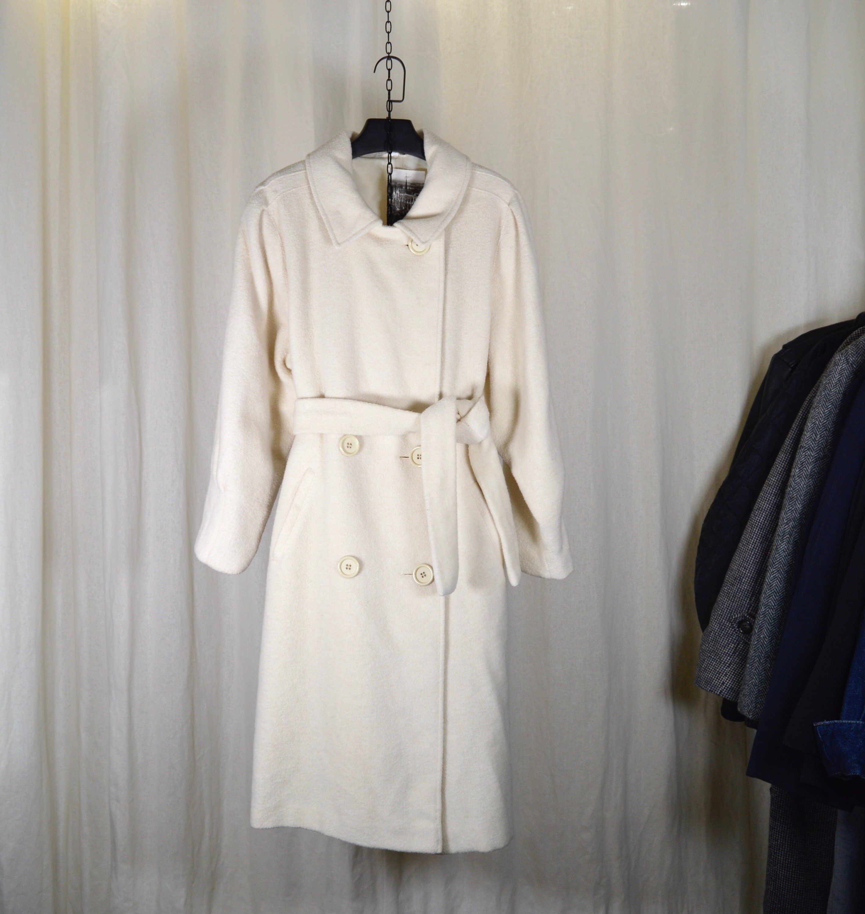 woolen bathrobe