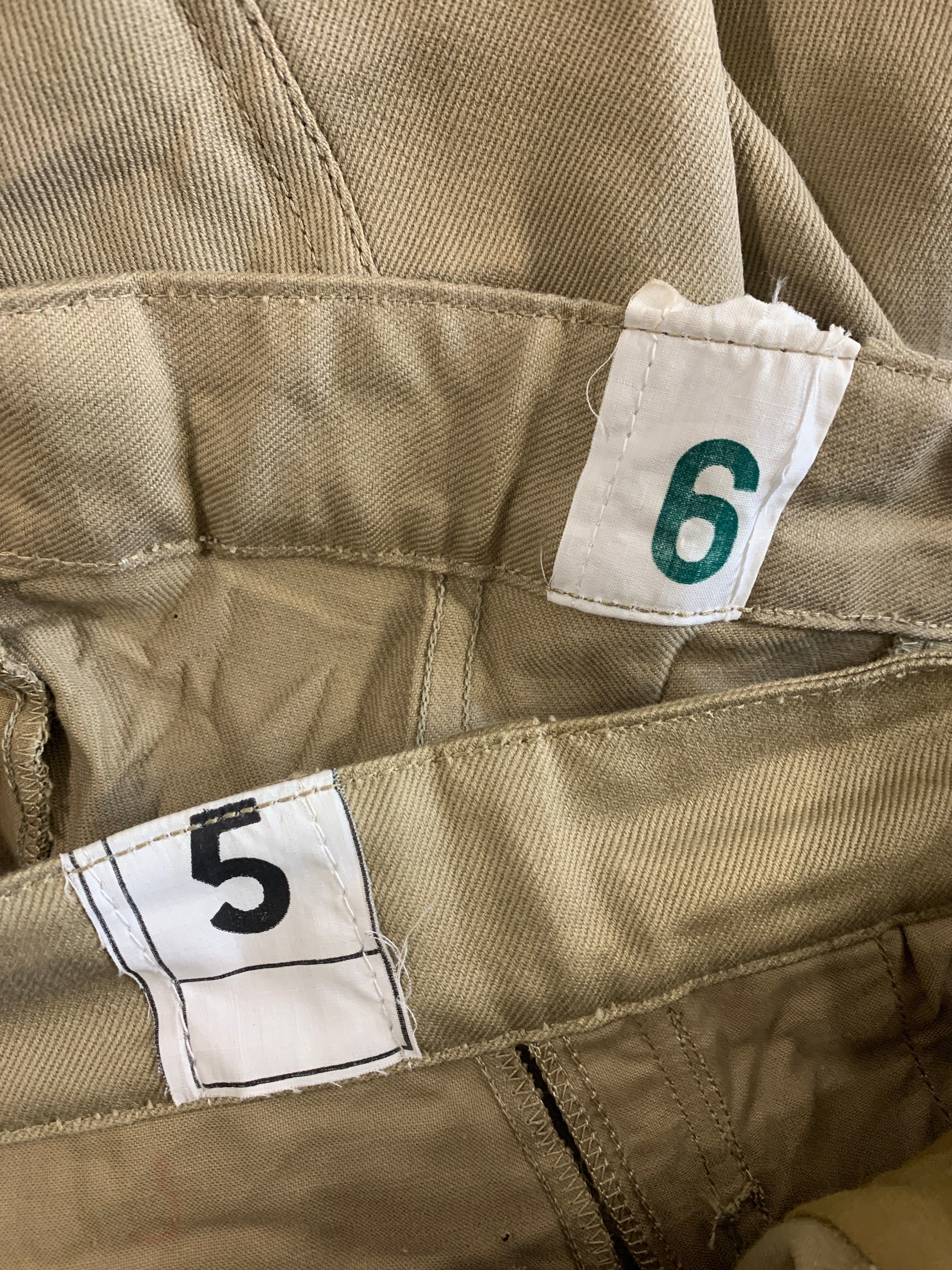 MILITARY DEADSTOCK M52: 50s French Army Shorts Beige Canvas - Etsy