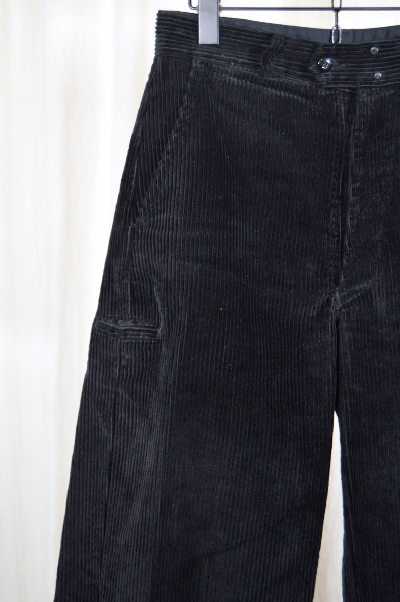 WORKWEAR Lafont carpenter/'s trousers black corduroy size 38
