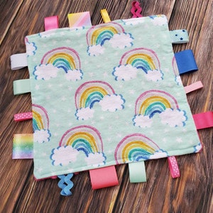 Rainbow Tag Blanket