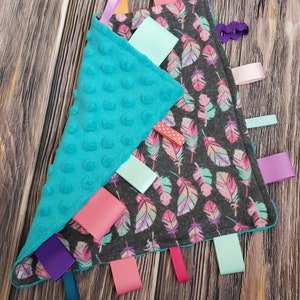 Feather Tag Blanket