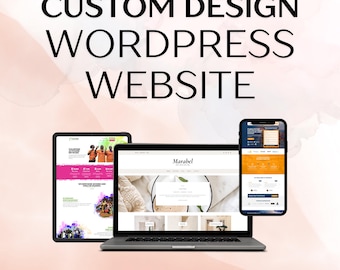 Custom Website Design and Development for Small Business | Photography | Wedding | Charity  | Coaches