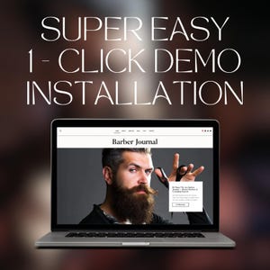 grooming business website layout