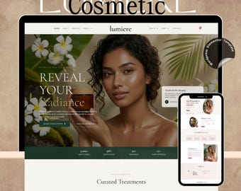 Lumiere WordPress Theme – Elementor Pro Beauty Cosmetic Website Template