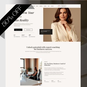 Modern responsive WordPress theme for service businesses