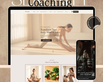 Feminine Coaching WordPress Theme | Elementor Pro Blog & Sales Page Template
