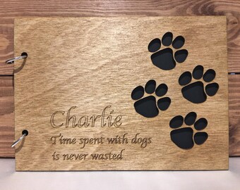 Dog Memory Book Etsy - 