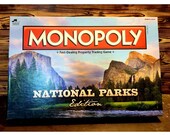 USAOPOLY National Parks Edition Monopoly, no game tokens