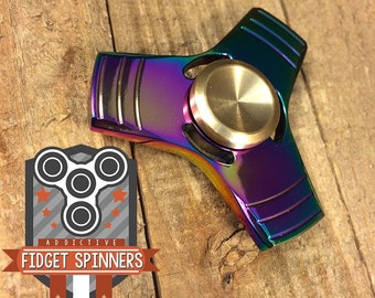 EDC Propeller Brass Fidget Spinner