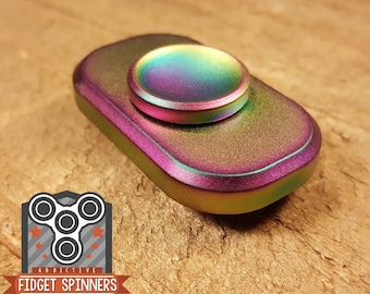 EDC Small Dual Bar Brass Fidget Spinner