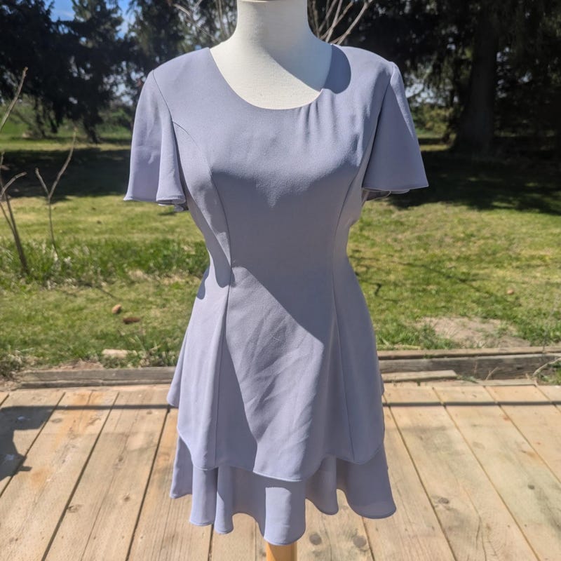 Bluegrey Wedding Dress - Etsy