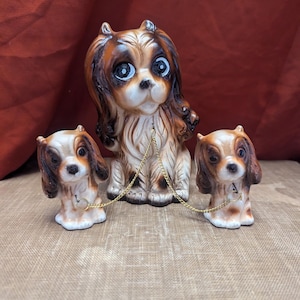 Big Eye Dog Figurine - Etsy