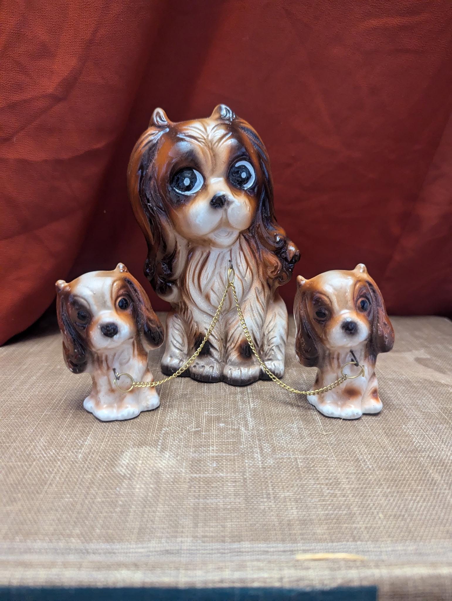 Big Eye Dog Figurine - Etsy