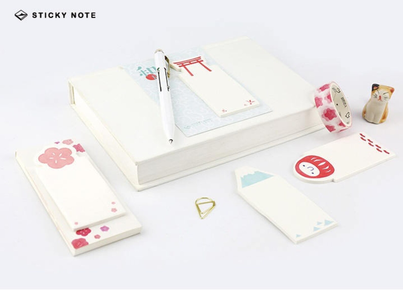 Iconic Japan Sticky Notes Collection Japanese Style Memo Etsy
