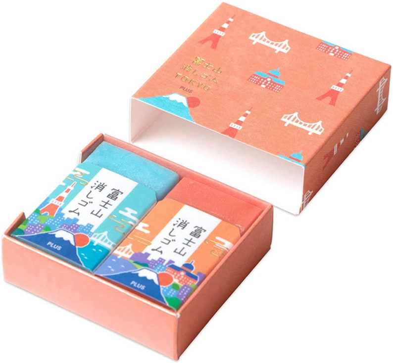Japan Fuji Mountain Eraser Rubber Eraser Without Residue Etsy