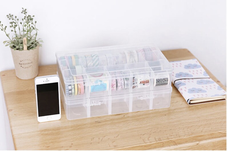 Washi Tape Storage Box Masking Tapes Divider Washi MT Etsy