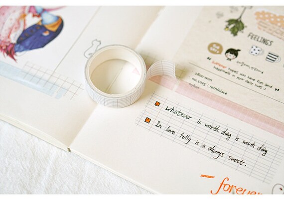 mt Grid Washi Tape Japanese Masking Tape for Planners, Journals