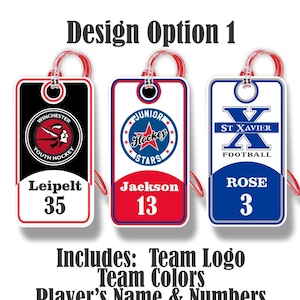 Sports Bag Tags – The KerbyGrace Collection