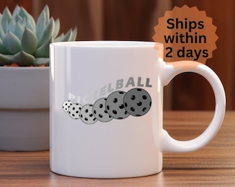 Pickleball Mug, Pickleball Gifts, Pickleball Design, 11oz Coffee Mug