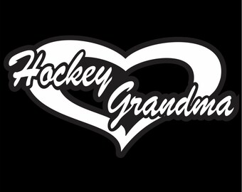 Download Hockey grandma | Etsy