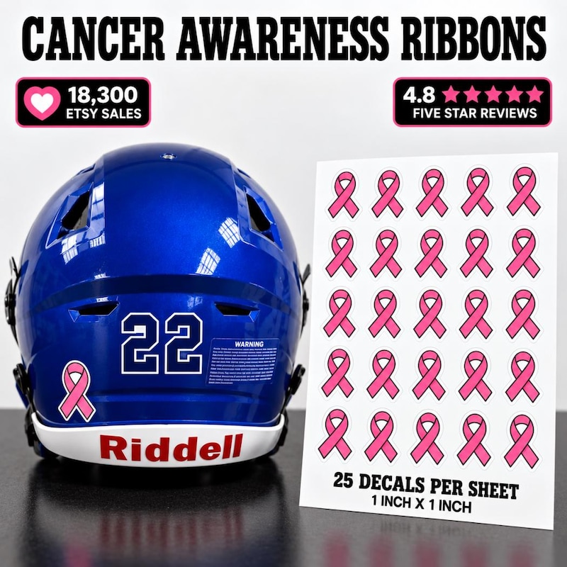 Cancer Team Stickers - Etsy