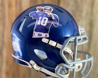 Custom Riddell Mini Football Helmet, Your Logo, Stripe, Colors Souvenir Custom Riddell Mini Football Helmet, Your Logo, Stripe, Colors Souvenir