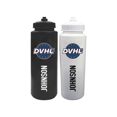 Hockey Player Girl Personalized Water Bottle – All Seasons Gifts