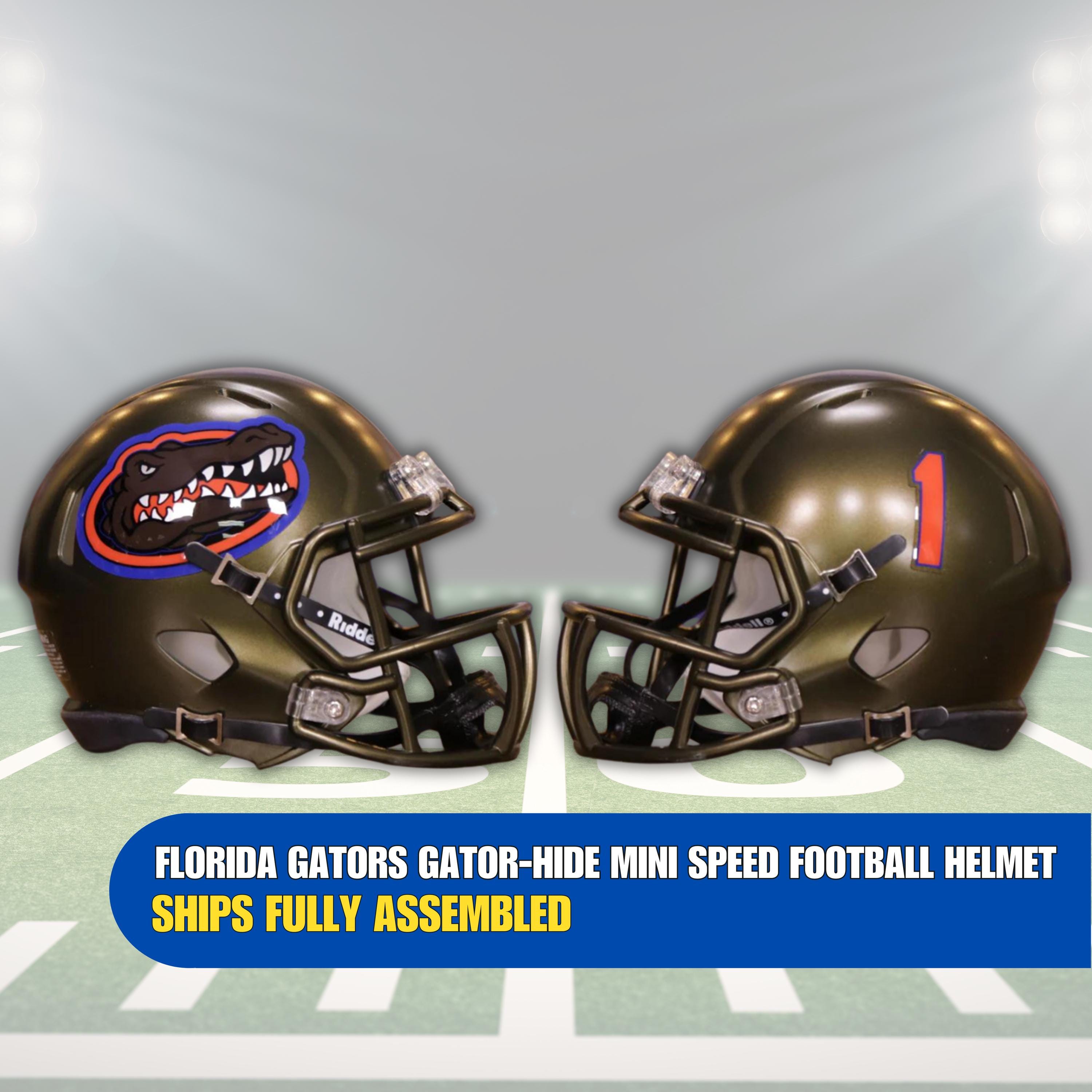 florida gators football new helmets College Collectible Mini Helmet | Picture Inside The perfect collectible or gift Florida's throwback helmet this weekend