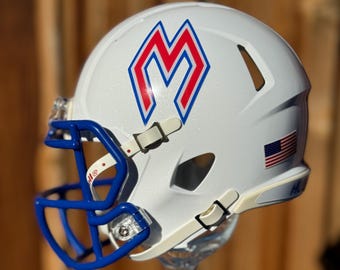 Dallas Cowboys Mini Riddell Speed Football Helmet, Includes Side Decals,  Stripe Bumpers, Great Fantasy Football Gift, Birthday Gift